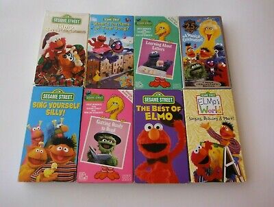 Disney Sesame Street VHS