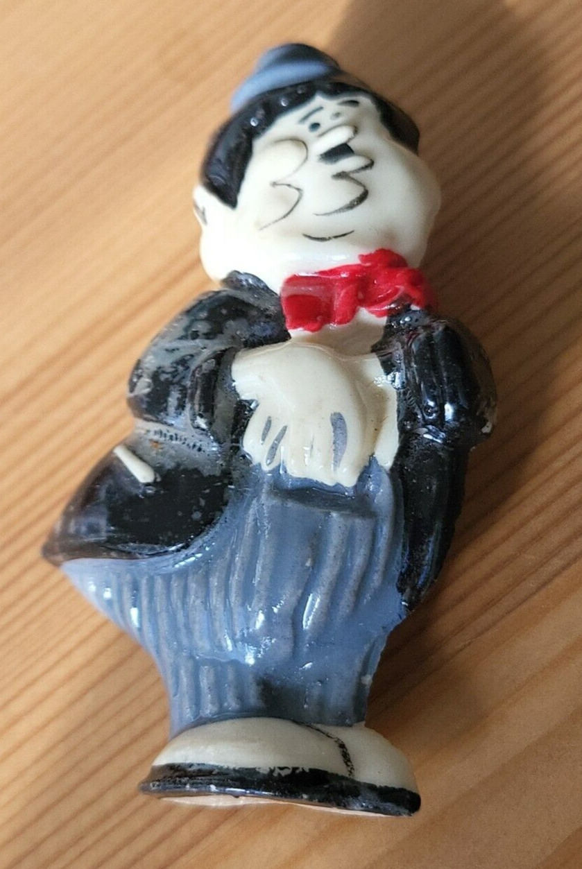 LAUREL AND HARDY Hand Painted 1940's Celluloid Ma… - image 6