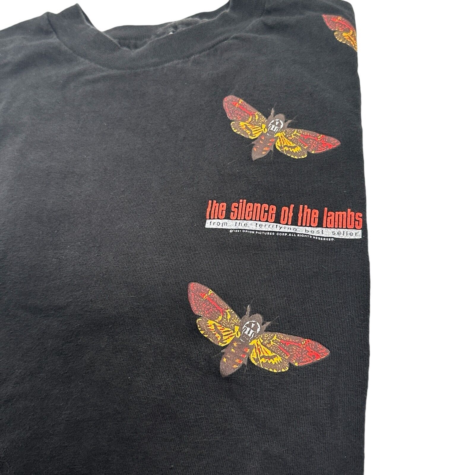 Vintage 1991 SILENCE OF THE LAMBS Promo Tee Shirt… - image 9