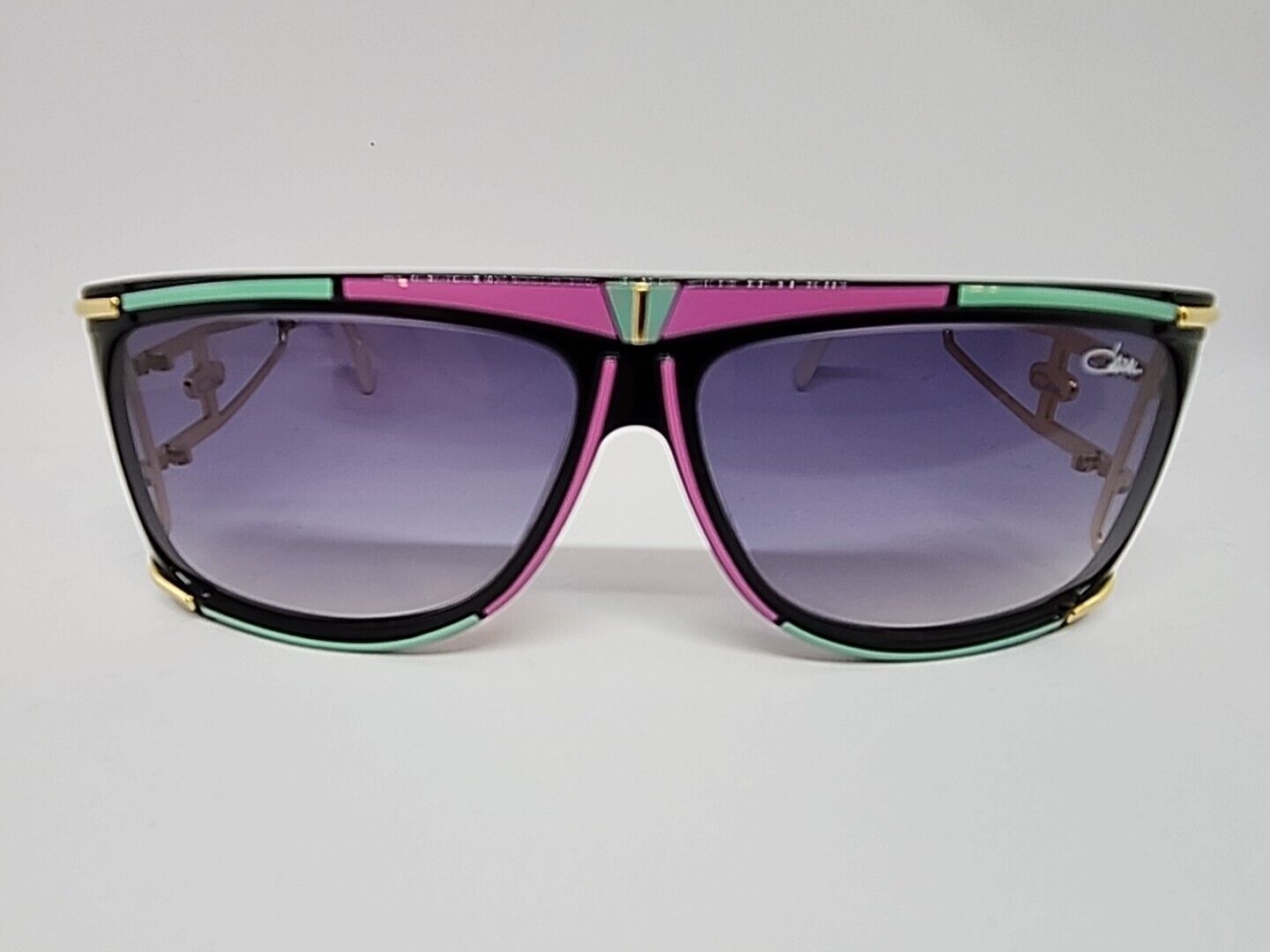 CAZAL Model 866 Pink & Teal VINTAGE Sunglasses - … - image 12