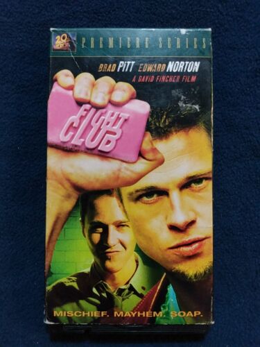 Fight Club (VHS, 2000, Premiere Series) 24543007609 | eBay