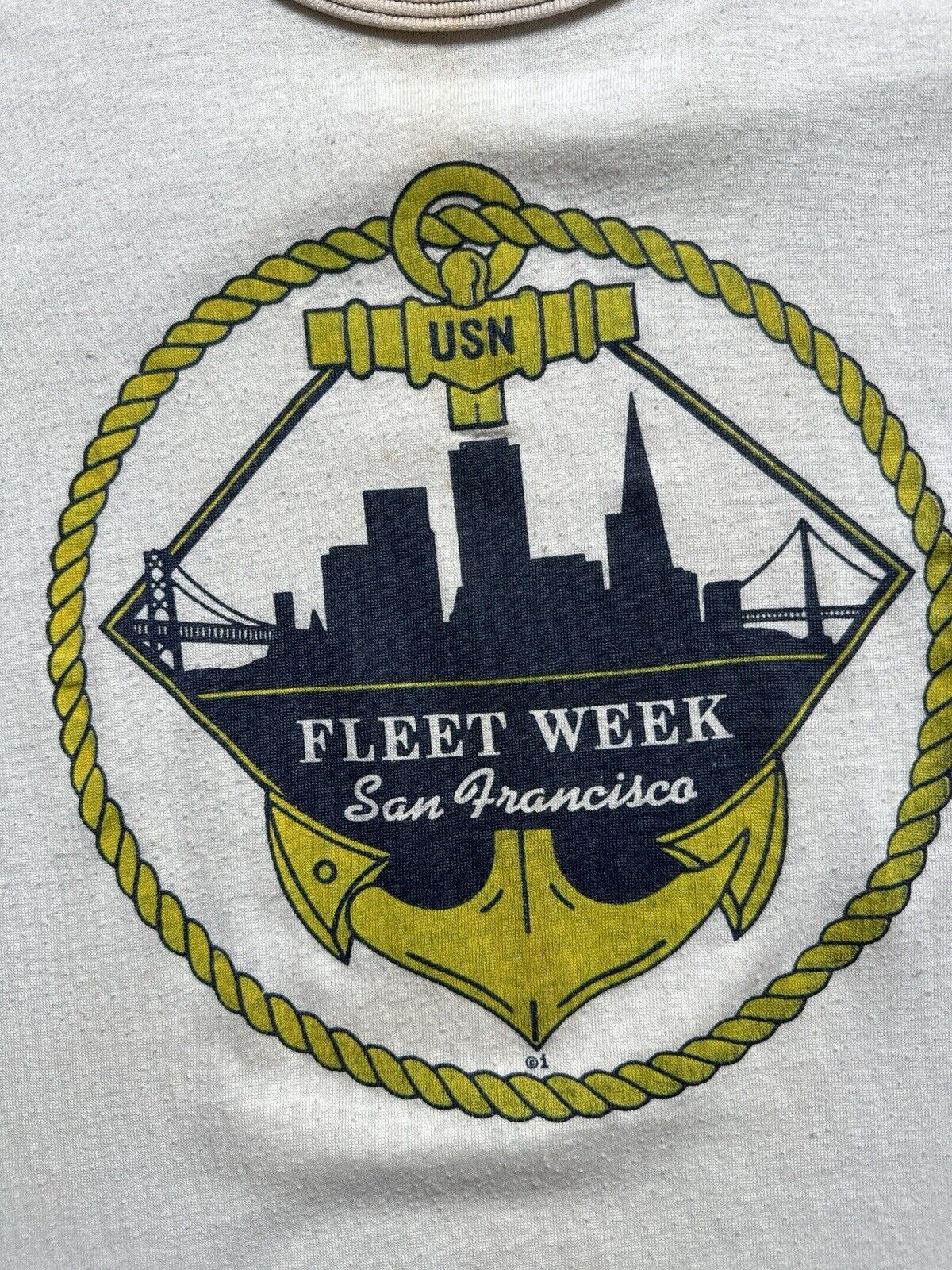 Vintage 80's 90's US Navy Fleet Week San Francisc… - image 4