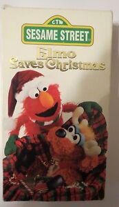 CTW ~ SESAME STREET ~ ELMO SAVES CHRISTMAS ~ VHS, 1996 ~ SLIPSLEEVE ~ 1 ...