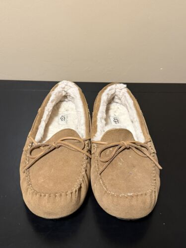 UGG Olsen Slippers Mens Sz 13 Suede Sheepskin Mocc