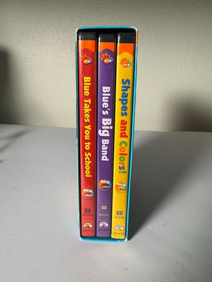 Blue's Clues - ABC's 123's and More Collection 3-Disc, DVD. MISSING ONE ...