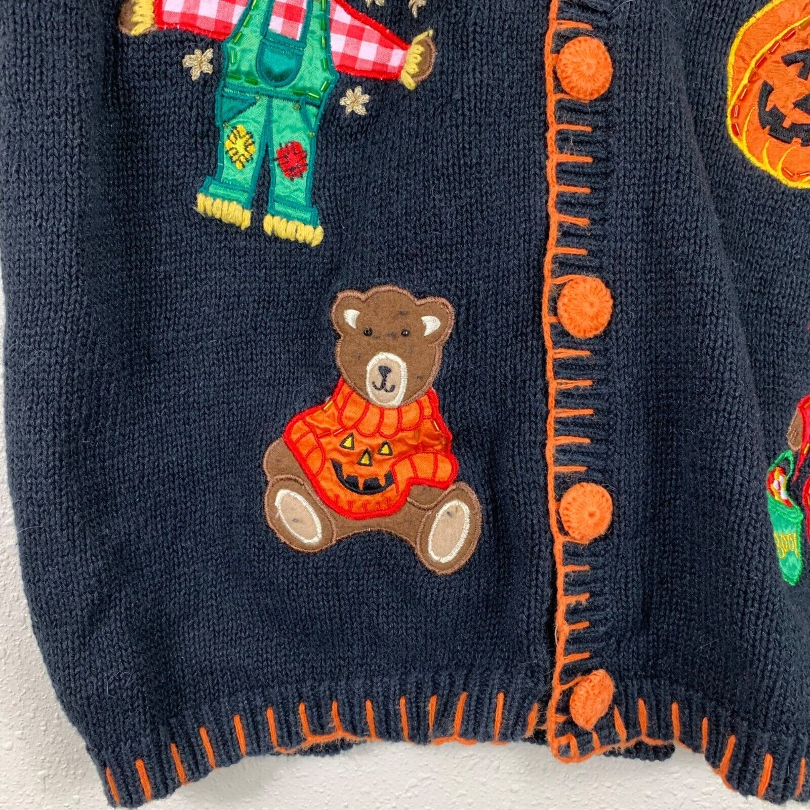 Vintage Basic Editions Halloween Bears and Pumpki… - image 4