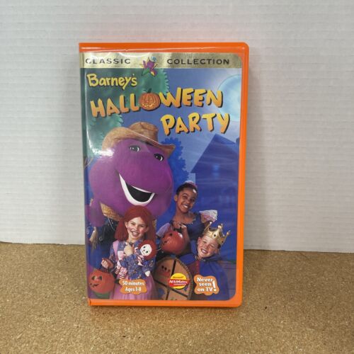 Barney - Barneys Halloween Party (VHS, 1998) | eBay