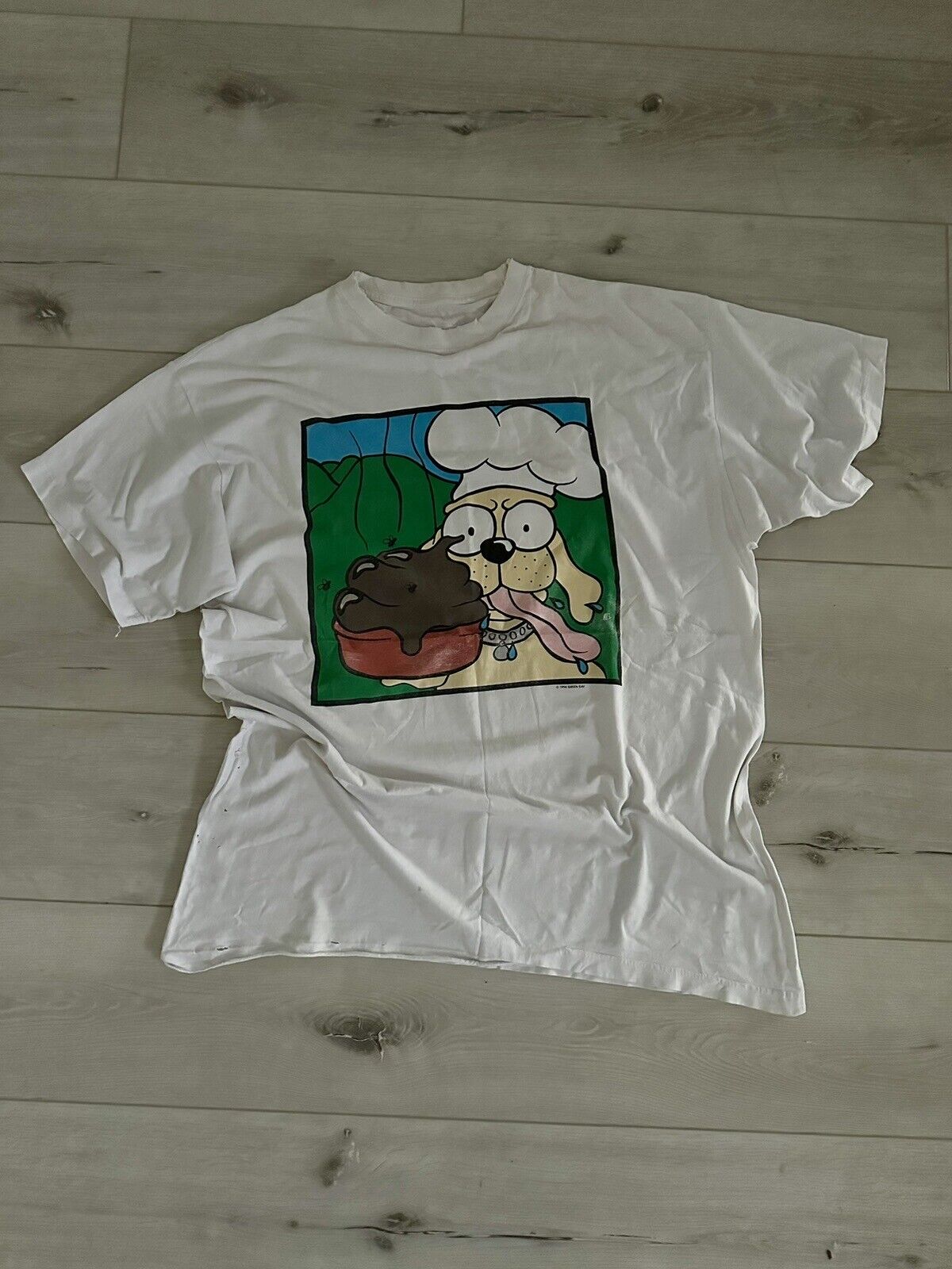 Vintage Green Day Dookie Dog Shirt Mens XL  1994 … - image 1