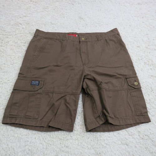 John Henry Cargo Shorts Mens 40 Brown Casual Outd… - image 1