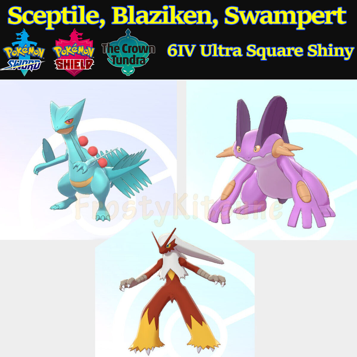 Sceptile Blaziken And Swampert Car