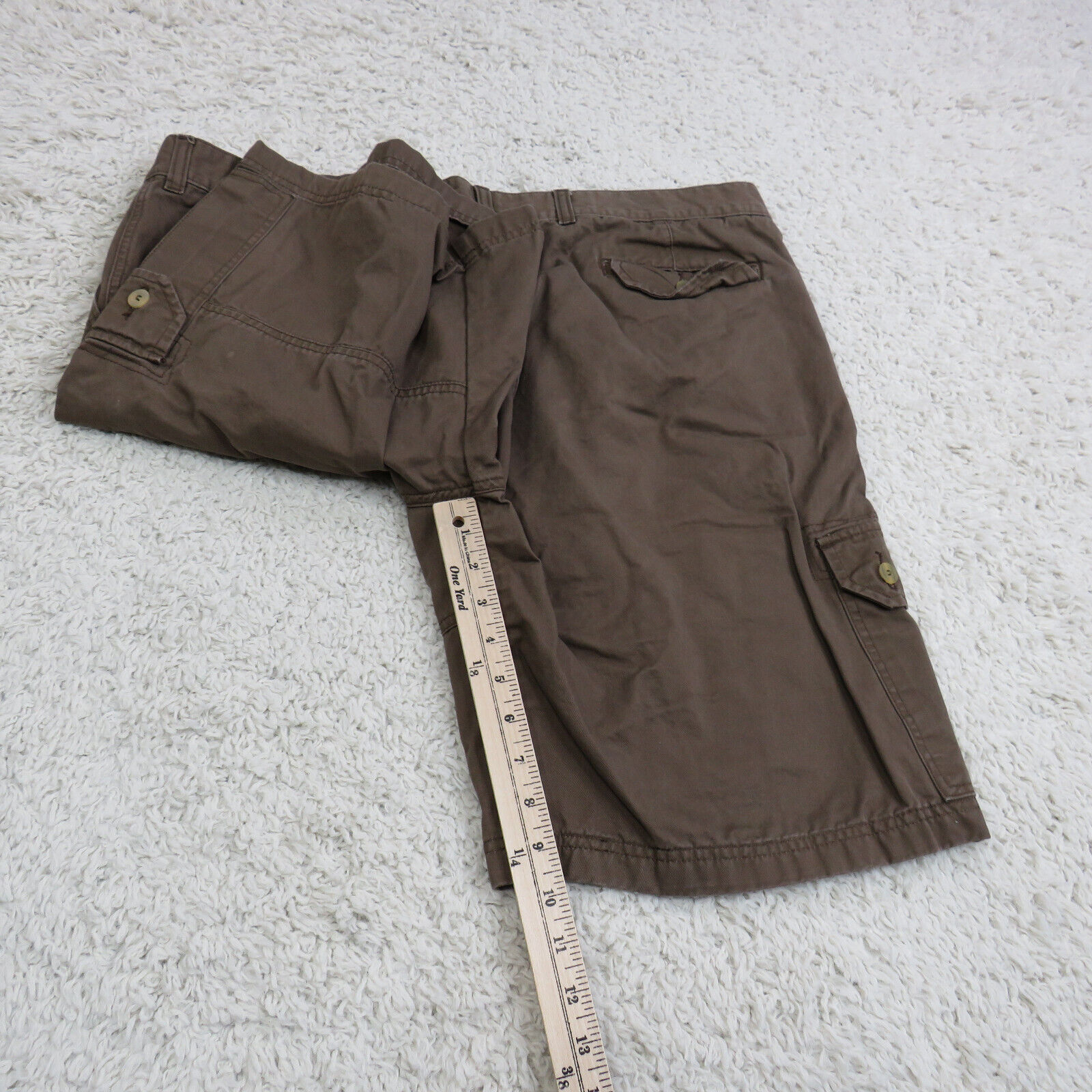 John Henry Cargo Shorts Mens 40 Brown Casual Outd… - image 7