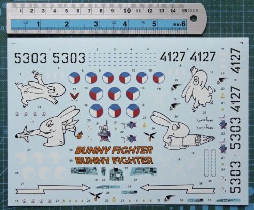 1/48 decals МиГ-21 MiG-21 Bunny Fighter for model kits 64967G | eBay