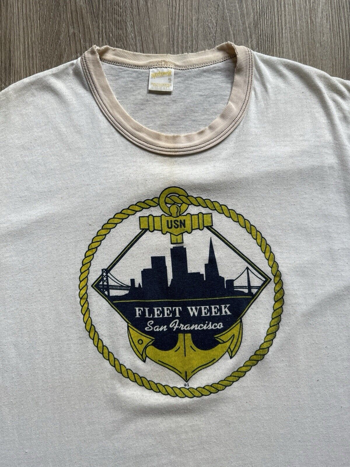 Vintage 80's 90's US Navy Fleet Week San Francisc… - image 3