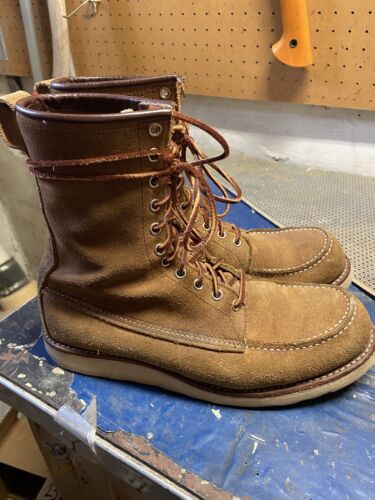 Super Rare Red Wing 879 Boots. Hawthorne Muleskinn