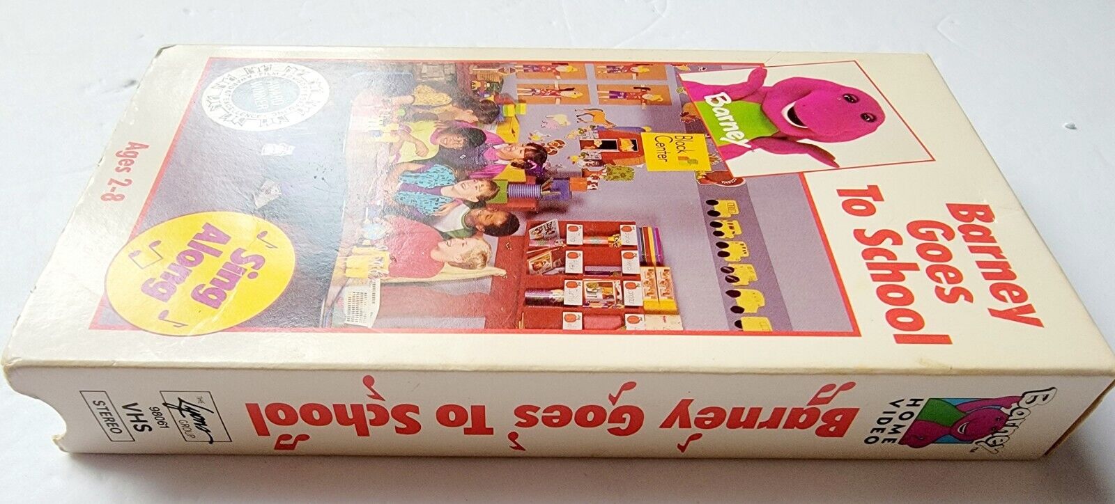 Barney & Backyard Gang Goes To School VHS | Grelly USA image.