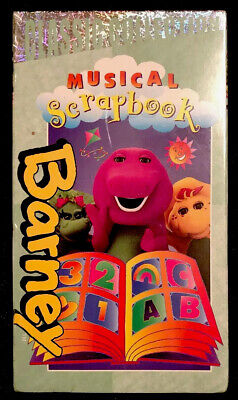 NEW!!BARNEY'S MUSICAL SCRAPBOOK FACTORY SEALED VHS 2000~52 Minutes ...