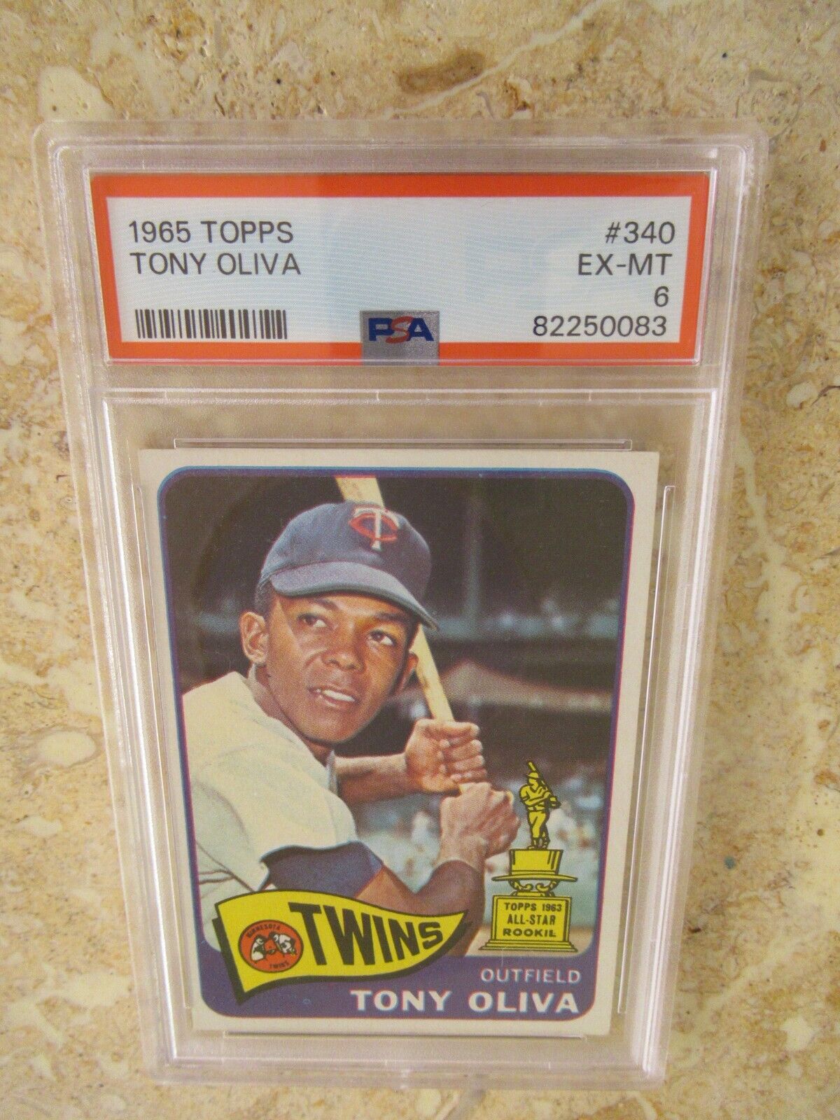 1965 TOPPS #340 TONY OLIVA PSA 6 EX-MT | eBay