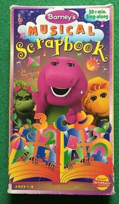 Barney - Barneys Musical Scrapbook (VHS, 1997) + FREE DVD 45986020178 ...