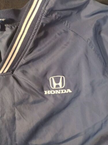 Vintage Honda Windbreaker - Blue And White - 2xl M