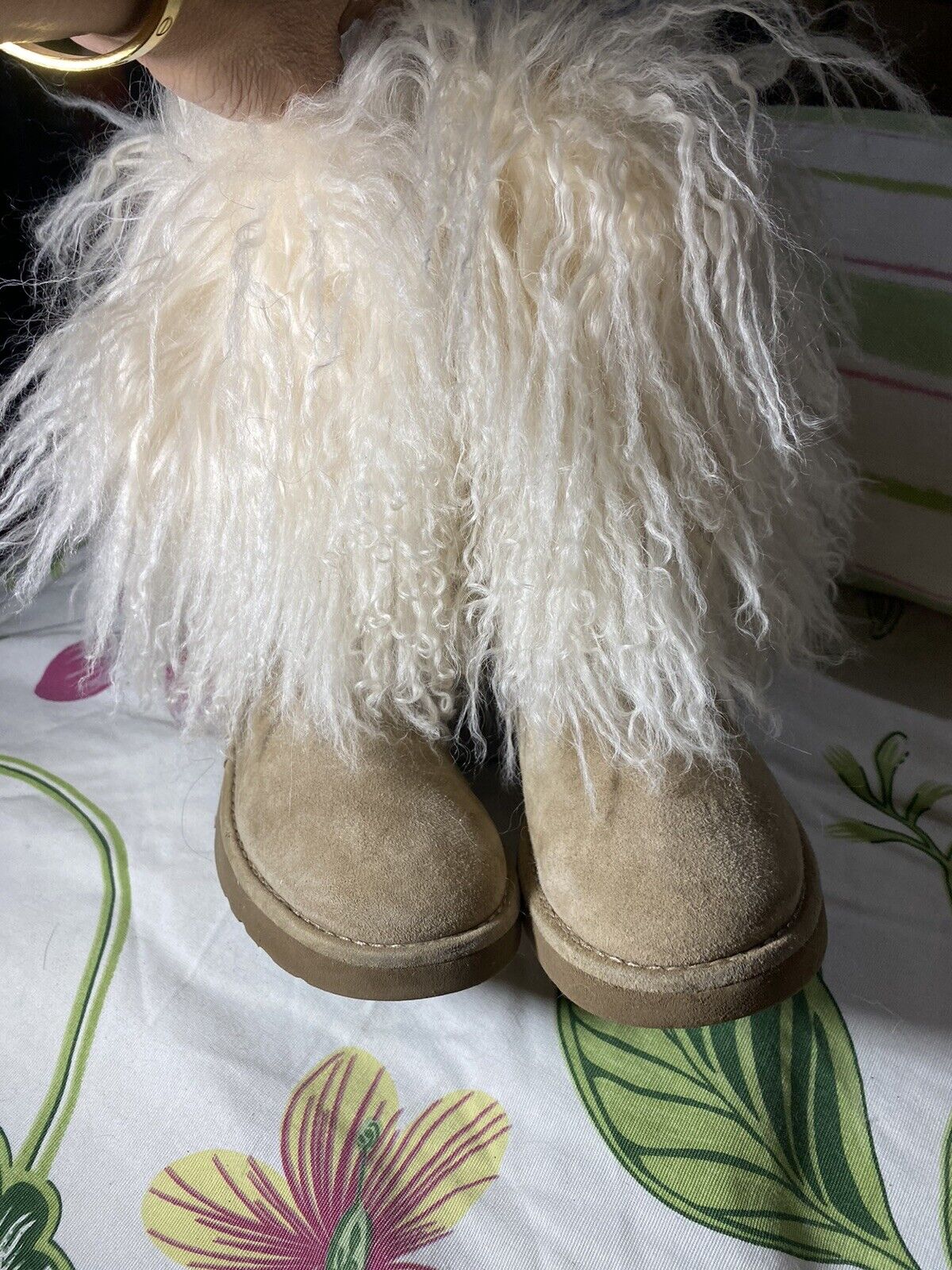 MONGOLIAN LIDA  UGG  BOOTS SIZE 5 - image 6