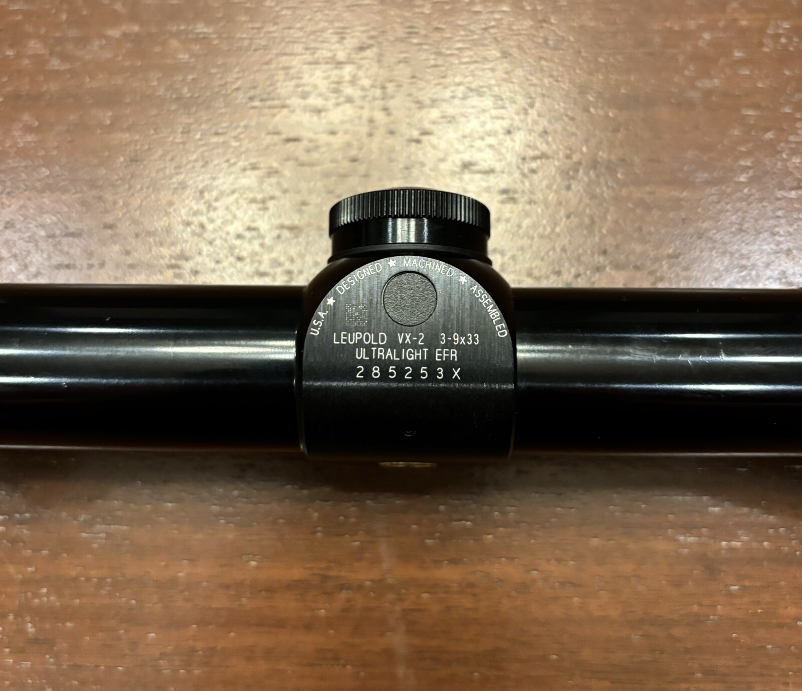 Leupold VX -2 3-9x33mm Ultralight EFR Rimfire Rifle Scope Rare ...