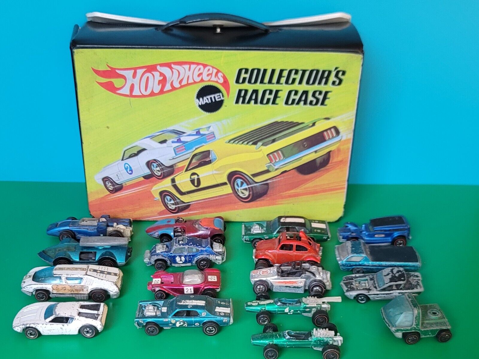 REDLINES $1 NR: Lot of 17 Vintage Hot Wheel Redlines Plus Case | eBay