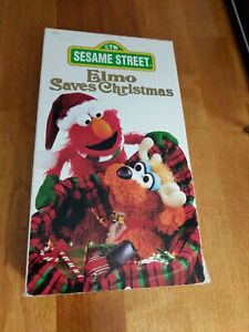 Sesame Street - Elmo Saves Christmas (VHS, 1996) 74644994032 | eBay