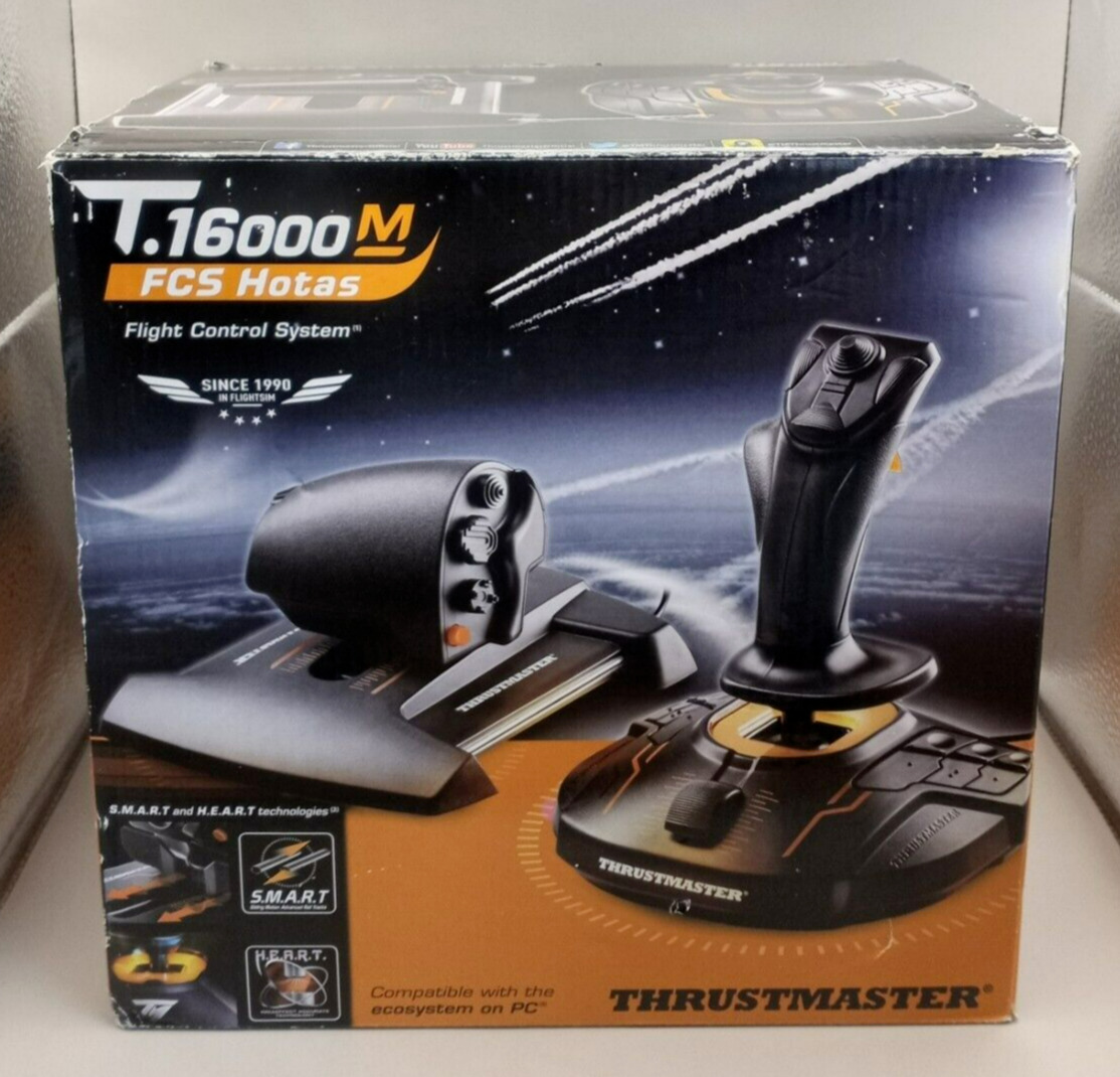 Thrustmaster T-16000M (2960778) FCS Hotas Flight Stick & TWCS Throttle ...