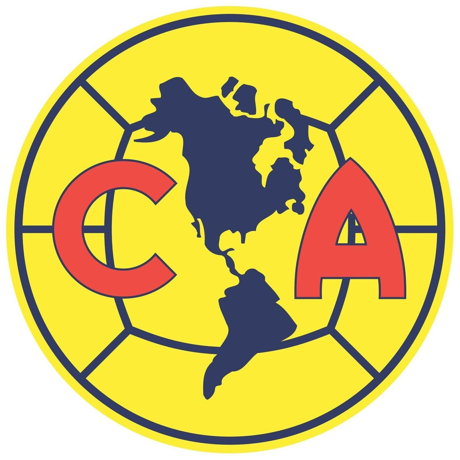 Club America Mexico Vinyl Sticker Decal Calcomania Color Cut Aguilas | eBay