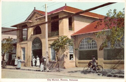 BAHAMAS - 1920’s City Market on Bay Street at Nassau, Bahamas | eBay