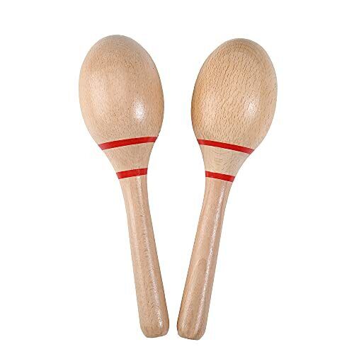 Maracas, Professional Wooden Rumba Shakers Hand Percussion Rattles ...