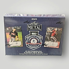 2023 Leaf Perfect Game Baseball Hobby Box 8 AUTOS