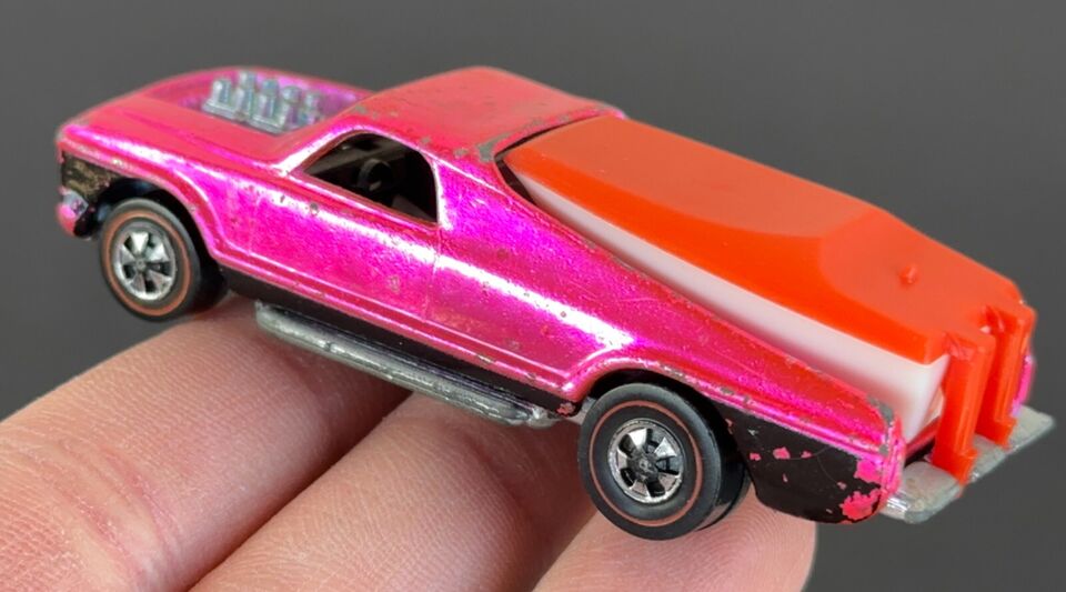 Vintage Hot Wheels Redline 1970 Bright Hot Pink Seasider - Very Good ...