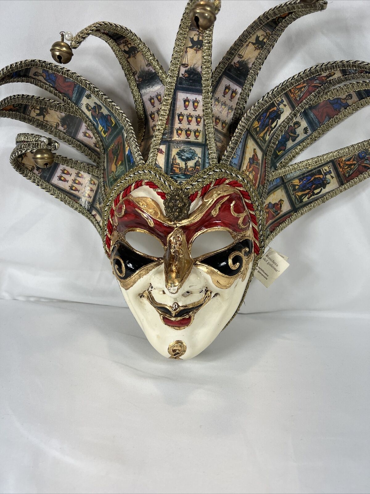 La Maschera del Galeone Hand Painted Venetian Mas… - image 2