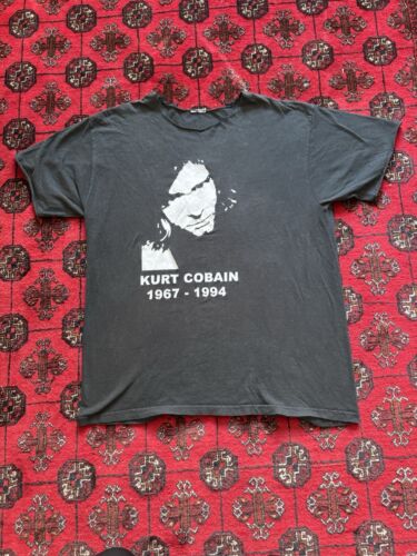 Nirvana Kurt Cobain Rare 90s Vintage T Shirt