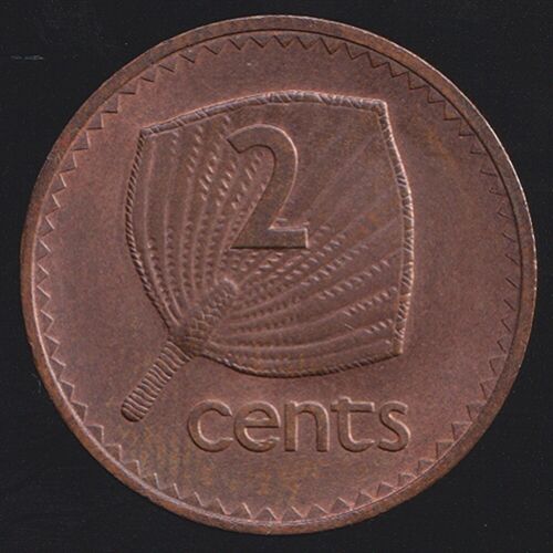 Fiji 1969 Two Cents 2c Elizabeth II - Uncirculated | eBay