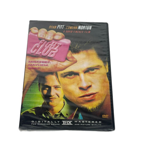 Fight Club DVD 2002 Brad Pitt Edward Norton NEW Sealed 24543044796 | eBay