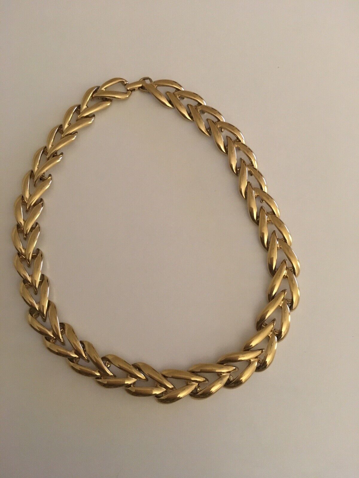 Vintage Napier Gold Tone Necklace - image 7