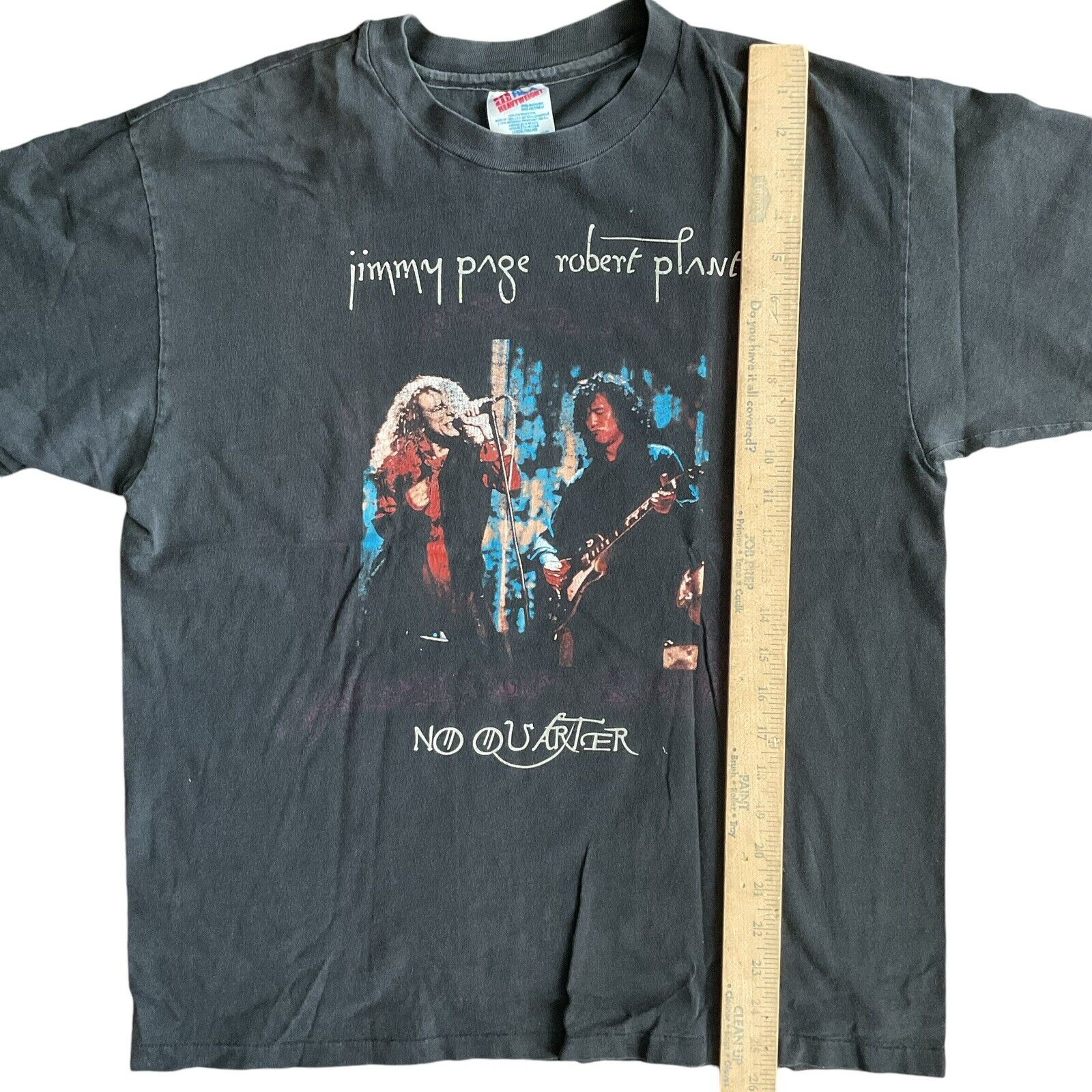 Vintage Robert Plant Jimmy Page No Quarter World … - image 3