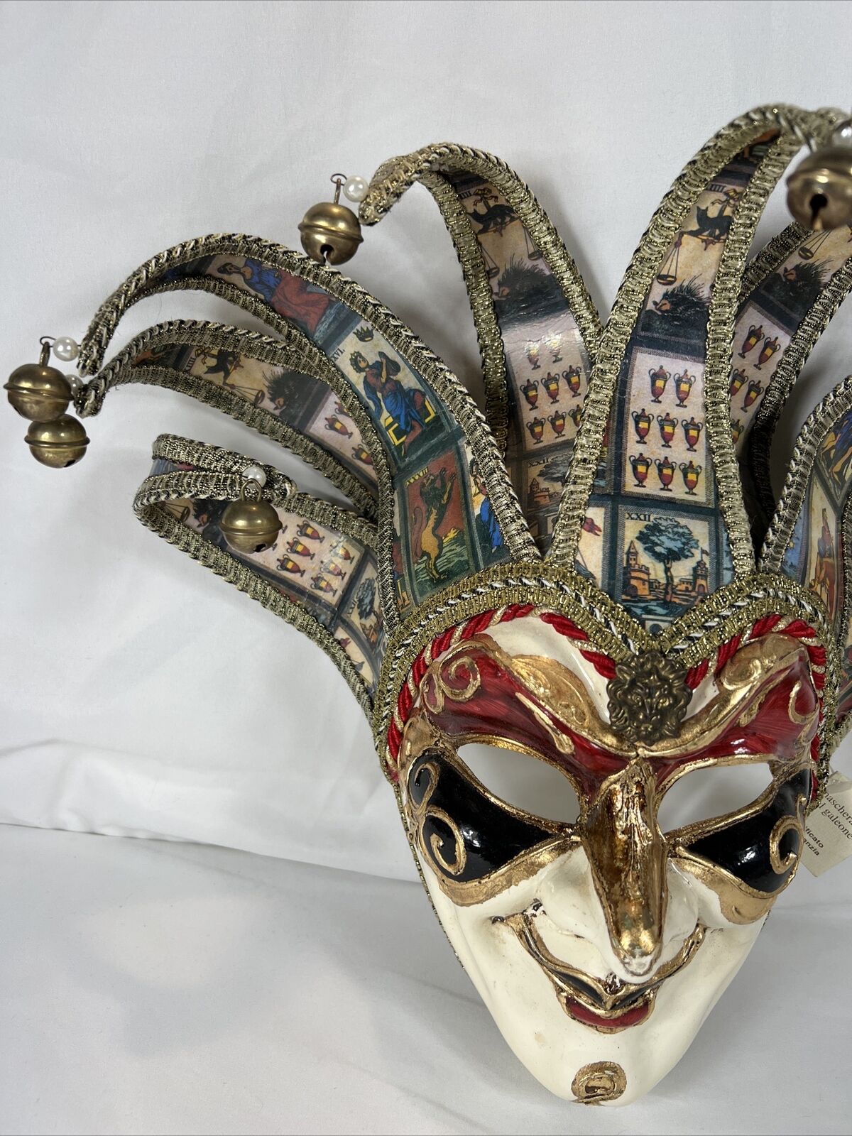 La Maschera del Galeone Hand Painted Venetian Mas… - image 3