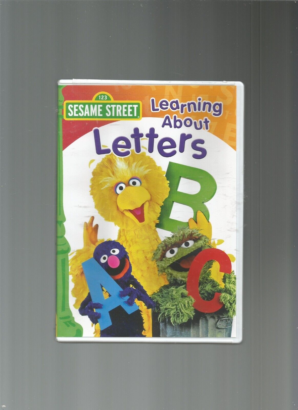 Sesame Street Learning About Letters Dvd Ebay