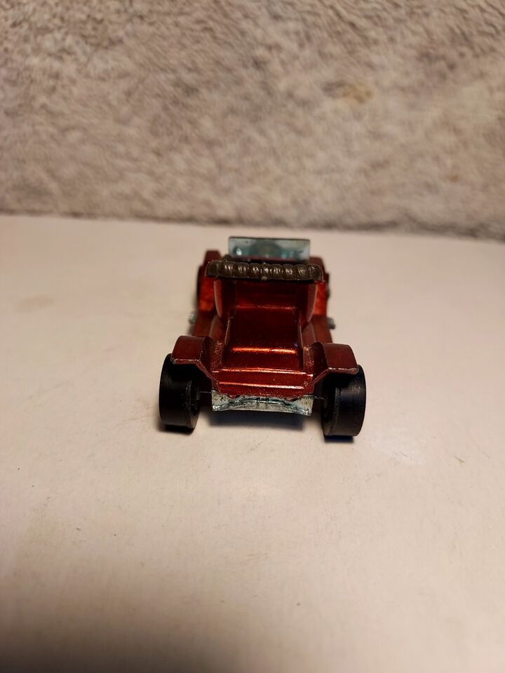 Vintage Hot Wheel Redline 1968 Hot Heap Dark Red Ford Model T Roadster ...