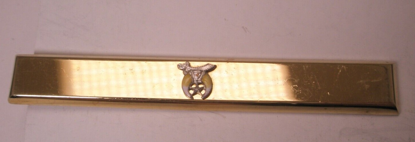 Shriners Vintage HICKOK LARGE Tie Bar Clip masoni… - image 3