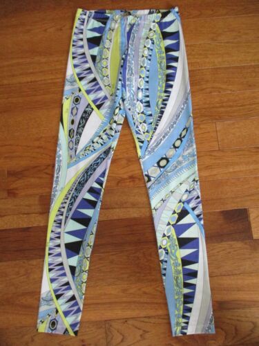 Emilio Pucci Abstract Signature Print Leggings Pan