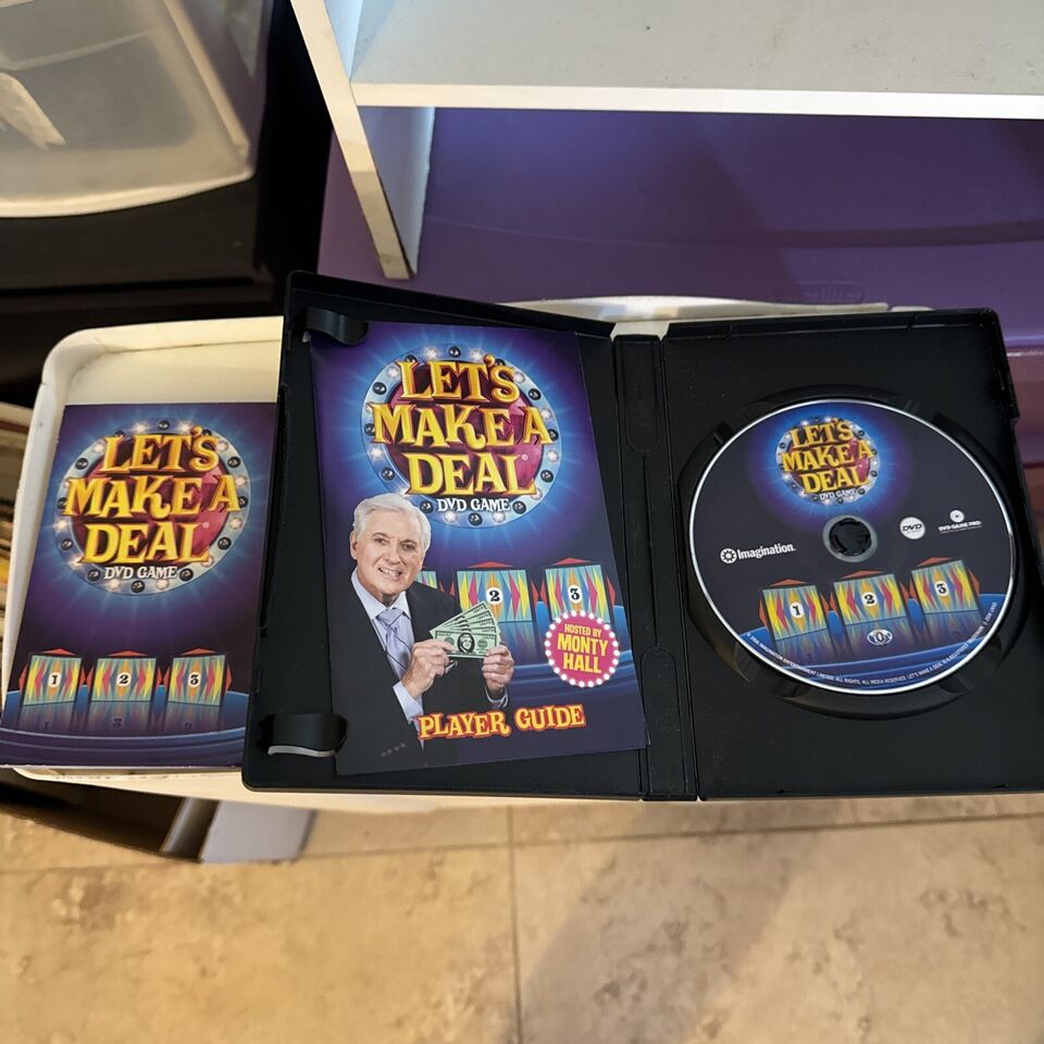 LET'S MAKE A DEAL - INTERACTIVE TV GAME SHOW DVD GAME BY IMAGINATION | eBay