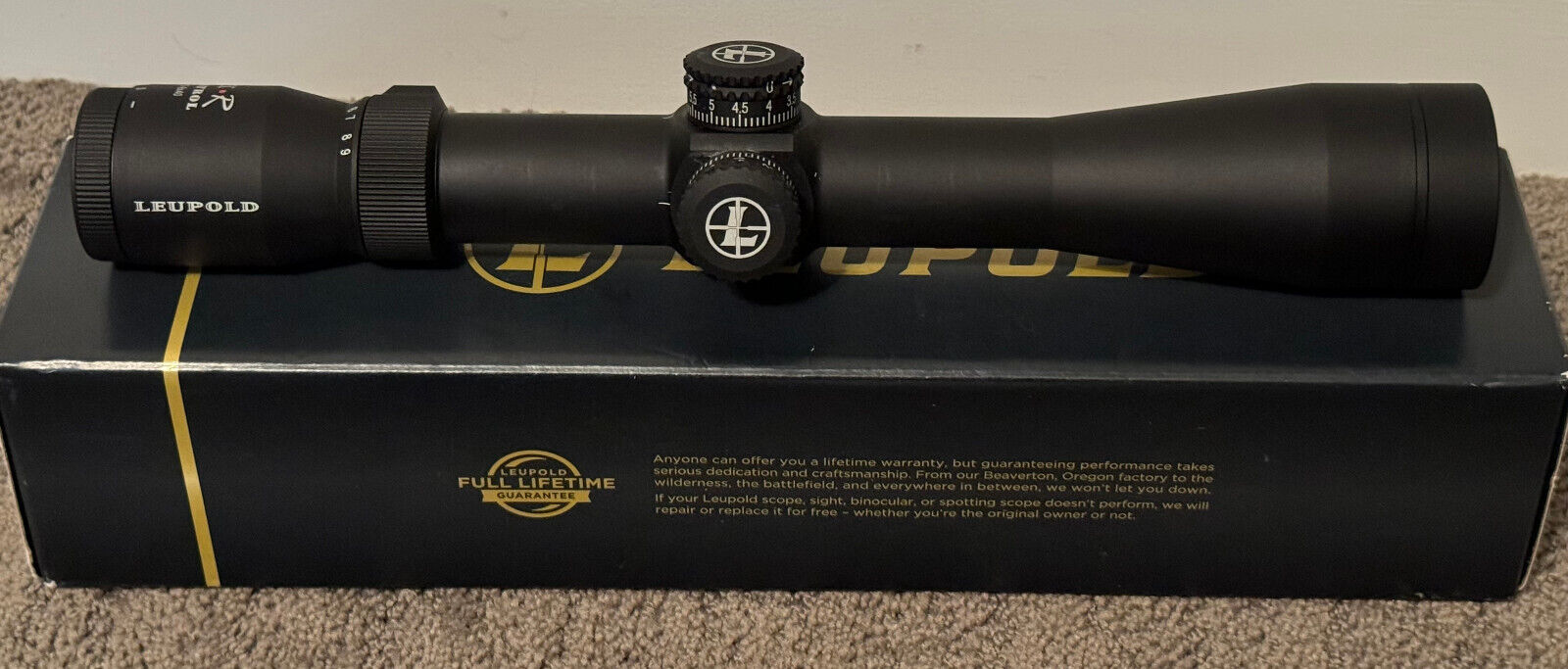 Leupold VX-R Patrol 3-9x40mm Matte FireDot TMR 113771 | eBay