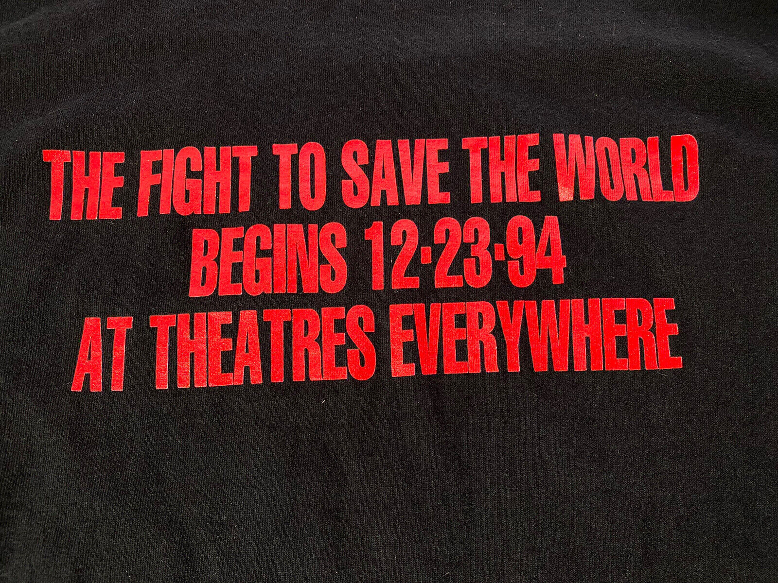 1994 Vtg Street Fighter The Movie Long Sleeve Shi… - image 13