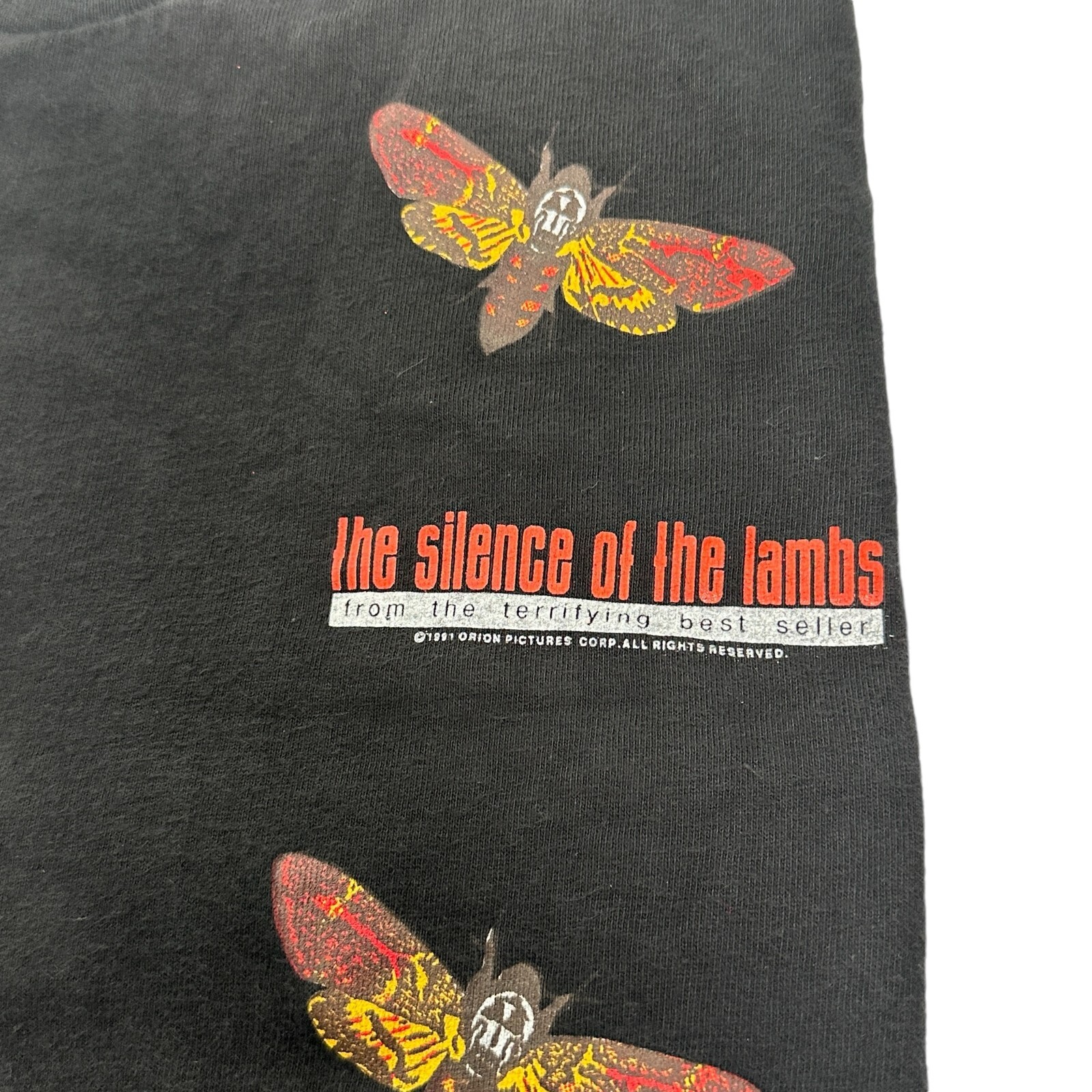 Vintage 1991 SILENCE OF THE LAMBS Promo Tee Shirt… - image 8