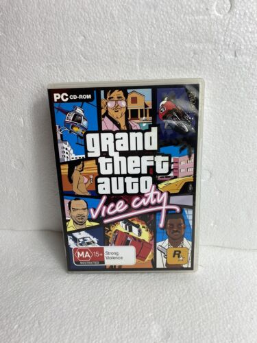 Grand Theft Auto Vice City PC Game Complete With Manual 2 Disc | eBay