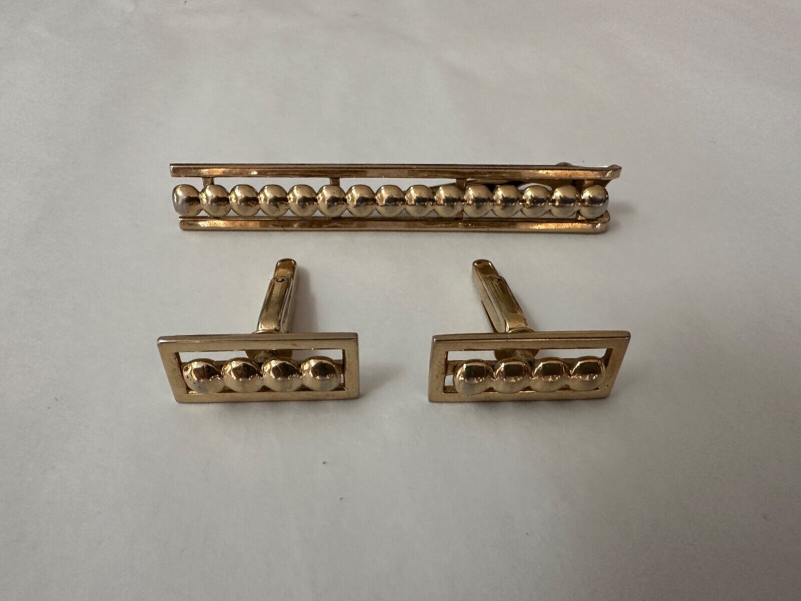 HICKOK-USA Cufflinks and Tie Clasp - image 1